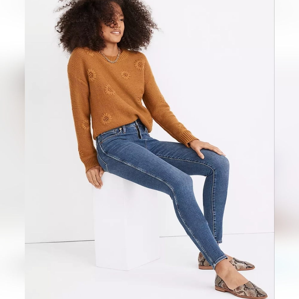 Madewell High-Rise Skinny Jeans in Medium Blue